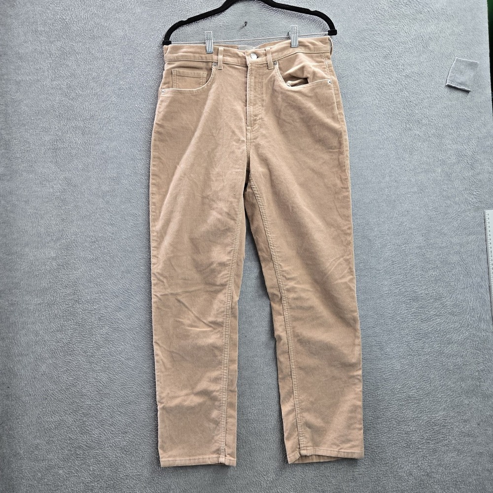 Everlane Women Pants 30 Tan Brown Corduroy Pants Baby Cord Cheeky